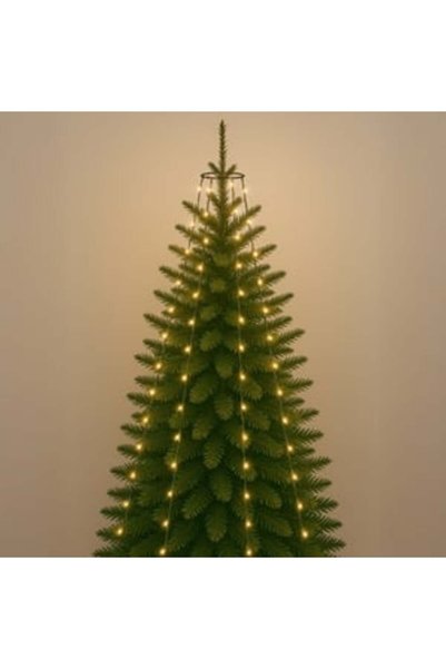 OEM Instalatie Brad Craciun cu 175 de Becuri LED de Interior & Exterior 6,5m ...