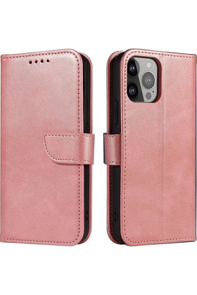 Hurtel Magnet Case κομψή θήκη τύπου βιβλιοθήκης με βάση στήριξης για iPhone 1...