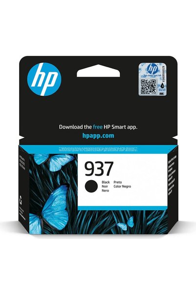 HP 937 Μαύρο Γνήσιο Δοχείο Μελάνης - (4S6W5NE)
