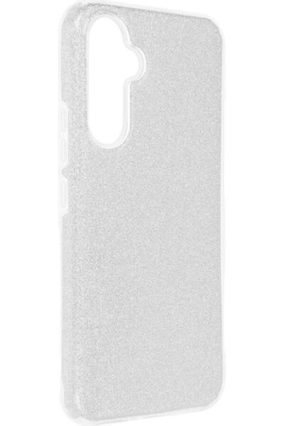 OEM Λαμπερή Θήκη για Samsung A54 5G Ασημί
