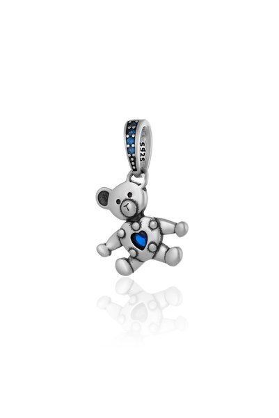 Sonis Silver Talisman din argint 925 rodiat cu zirconia fațetată și cubic zir...