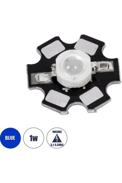 GloboStar® GloboStar Υψηλής Ισχύος Star Led - Υψηλής Ισχύος Star Led 1W Dc 3....