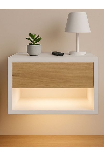 Grcstyle LED'li MDF Komodin