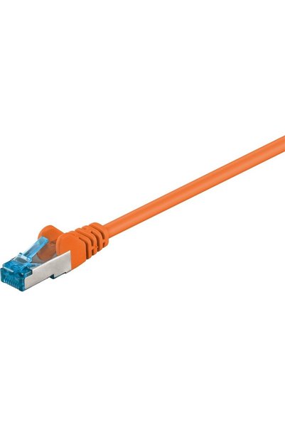 goobay Καλώδιο Patch CAT 6 A, S/FTP (PiMF), πορτοκαλί 1,5 μ. - (95605)