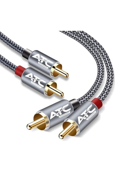 ATC Καλώδιο HQ 2xRCA σε 2xRCA 3μ