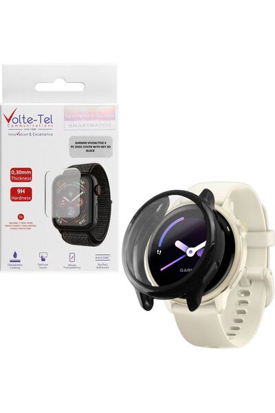 Volte-Tel Σκληρυμένο Γυαλί Garmin Vivoactive 6 1.2'' 9H 0.30mm Προστατευτικό ...