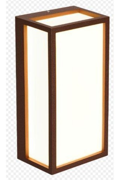 Fos Me Φωτιστικό Τοίχου LED Αλουμινίου 10W 3CCT Αντισκωριακό 1200L