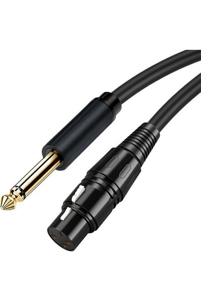 OEM Καλώδιο ήχου 3.5mm 3 πόλων σε XLR θηλυκό 2μ