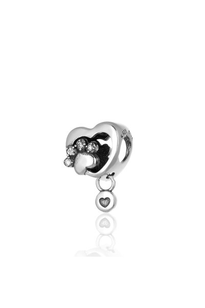 Sonis Silver Talisman pentru brățară din argint 925 rodiat cu cubic zirconia,...