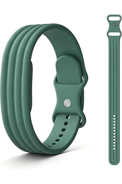 GENERAL حزام سيليكون لـ Fitbit Air، حزام رياضي قابل للتنفس