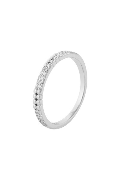 Sonis Silver Inel din argint 925 rodiat cu cubic zirconia, transparentă