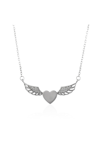 Sonis Silver Lanț din argint 925 rodiat cu cubic zirconia, transparentă