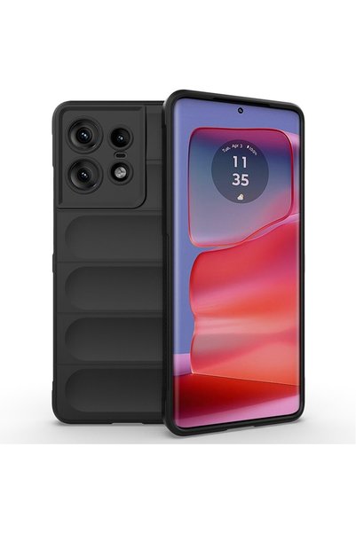 XGSM Husă antișoc pentru gaming Motorola Edge 50 Pro, Negru