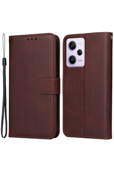 OEM Θήκη Πορτοφόλι με Βάση, Όψη Δέρματος για Redmi Note 12 Pro+ 5G / Poco X5 ...
