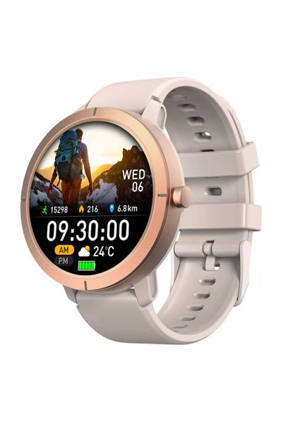 OEM Smartwatch Delta Max Gold AMOLED 1.32", GPS, Apeluri, 5 ATM, SpO2, 170+ S...