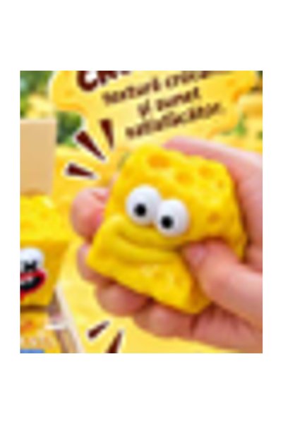 Generic Сензорна играчка-изкуствено сирене със случайно забавно изражение, ед...