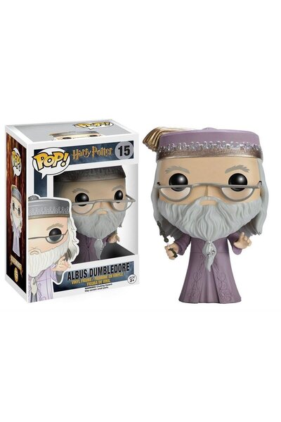 Funko Pop Harry Potter - Albus Dumbledore Figürü No:15 KUTU HASARLI