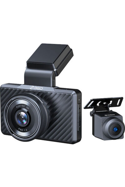 Botslab G500H Pro Κάμερα DVR Αυτοκινήτου 3K με Πίσω Κάμερα, Οθόνη 3”, WiFi & GPS