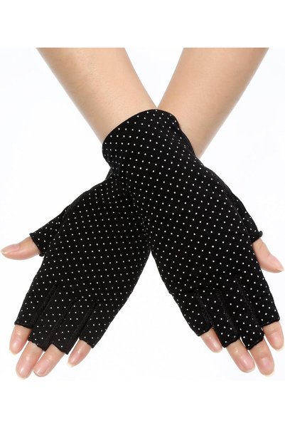 Generic UV Protection Driving Gloves Fingerless Gloves Non Slip Summer Outdoo...