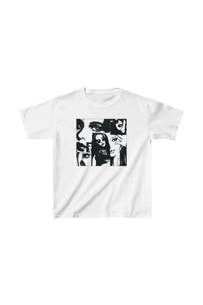 Marche Bien Unisex Kids Printed T-Shirt - White