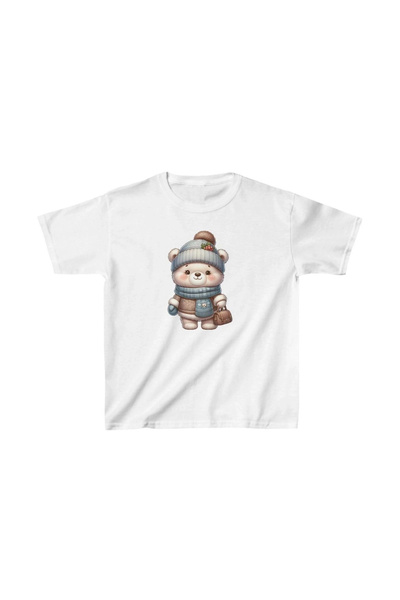Marche Bien Marchè Bien Unisex Kids Printed T-Shirt - White