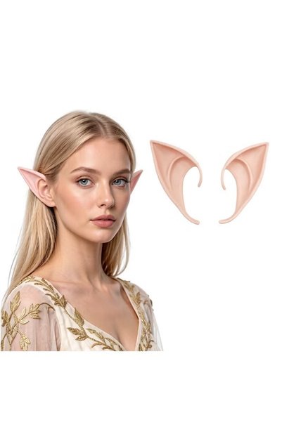 TAPIT Cosplay Fairy Pixie Elf Ears - Soft Pointed Tips Anime Party Dress Up C...