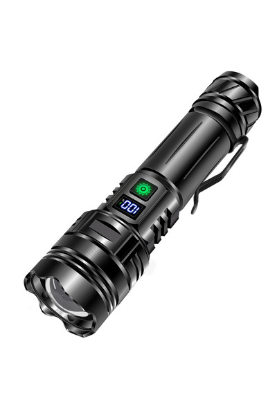 Bluejw Rechargeable Waterproof LED Flashlights Penclip Design Power Bank Torc...