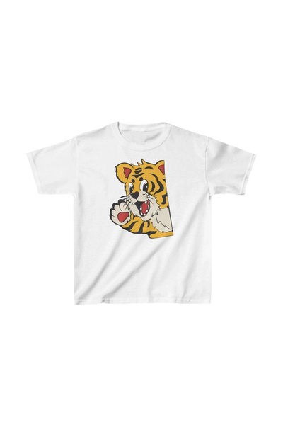 Marche Bien Unisex Kids Printed T-Shirt - White
