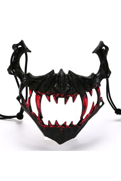 TAPIT Scary Mask Half Face Skull Mask Cosplay Animal Skull Mask for Adults No...