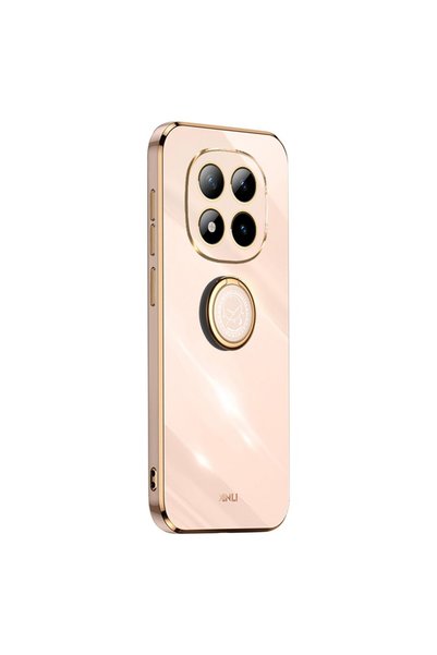 Xinli Θήκη TPU με δαχτυλίδι για Xiaomi Redmi Note 15 Pro 4G Global, Ροζ