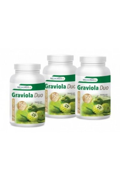 Medicinas Graviola Duo - 2+1 Gratuit - Pachet pe 3 luni + GRATUIT la prima co...