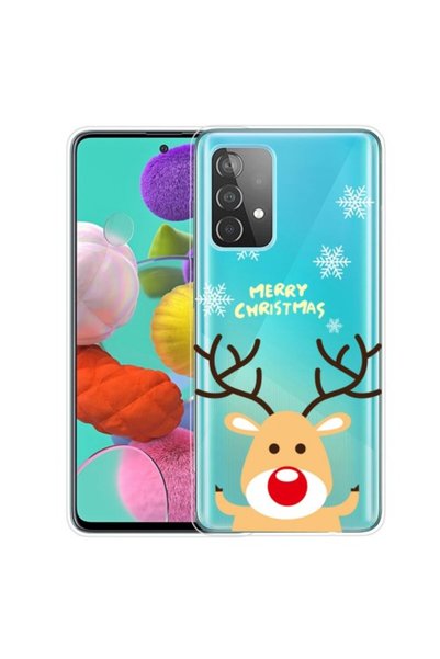 OEM Θήκη TPU για Samsung Galaxy A13 4G με Χριστουγεννιάτικο Τάρανδο
