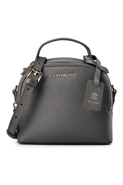 Lazarotti Kožená crossbody kabelka Bologna, koža, 17 cm