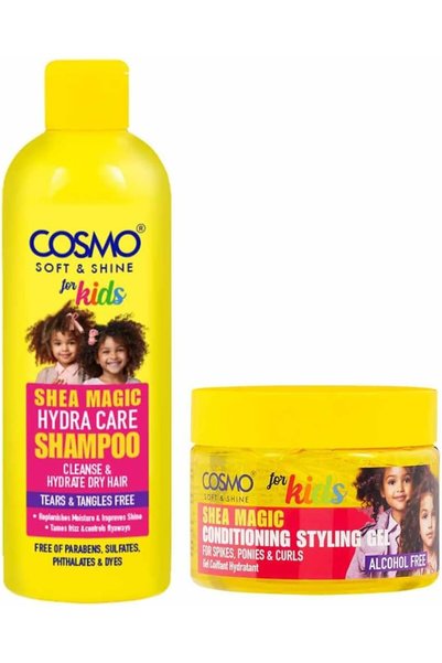 CD Cosmo Designs Cosmo Soft & Shine For Kids Shea Magic Hydra Hair Care Set |...