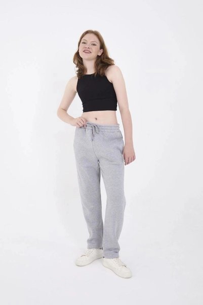 Marche Bien Marchè Bien Women's Three-Thread Cotton Pipe-Cuff Sweatpants with...