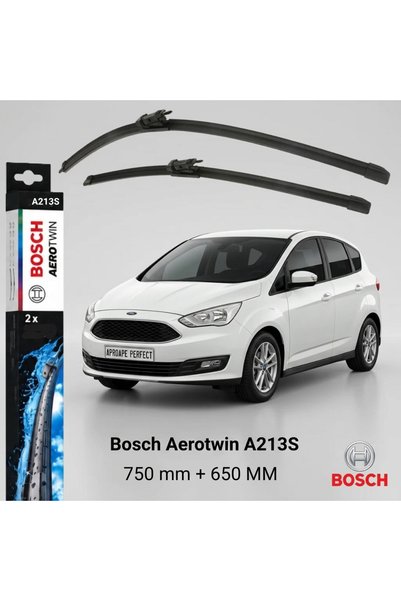 Bosch Wiper Blades Ford C-MAX II Van 04.2015-06.2019 GSG | 3 397 014 213 -