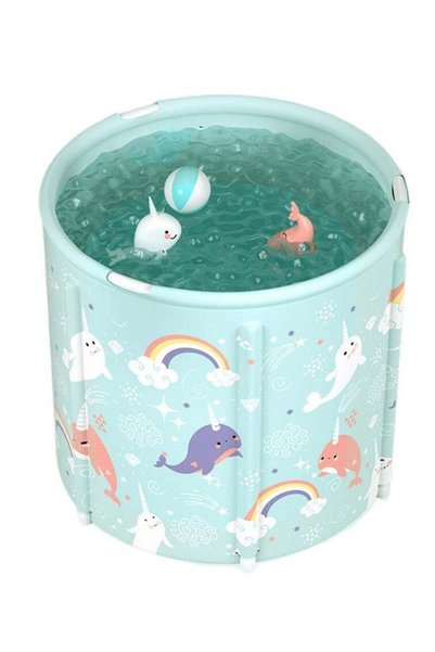 Arabest Bathtub, Portable Foldable, 60x60cm Therapy Tub for Kids, Hot SPA & I...