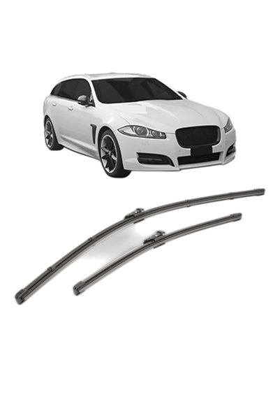 VALEO Wiper Blades Set JAGUAR XF SPORTBRAKE (X260) 2017-2020, Windscreen, Sil...