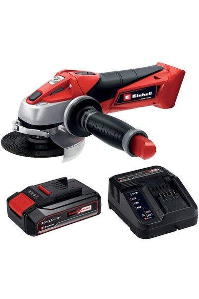 Einhell Σετ Γωνιακός τροχός PXC TE-AG 18 Li - Solo, Δίσκος 115 χιλ., Ταχύτητα...