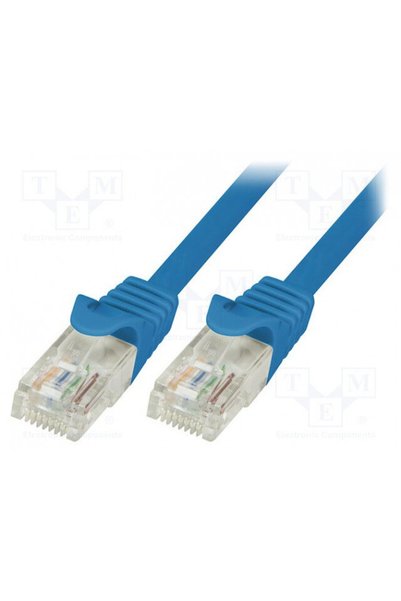 LogiLink Cablu de patch CAT5e UTP 2m albastru