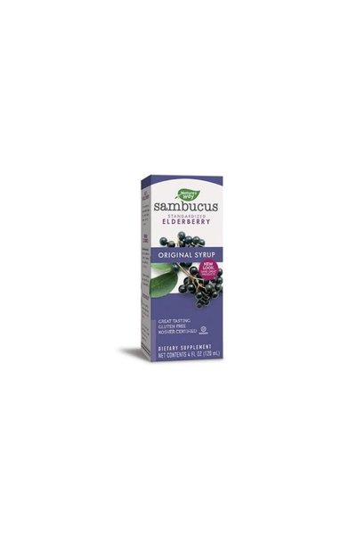 Nature's Way Supliment alimentar, NATURES WAY, SAMBUCUS ORIGINAL, sirop 120ml