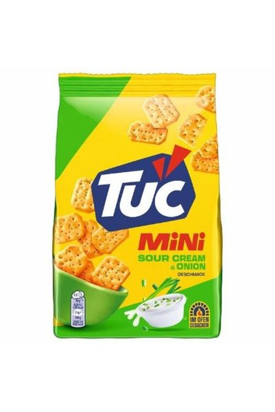 TUC Mini Sour Cream & Onion Crackers 120g