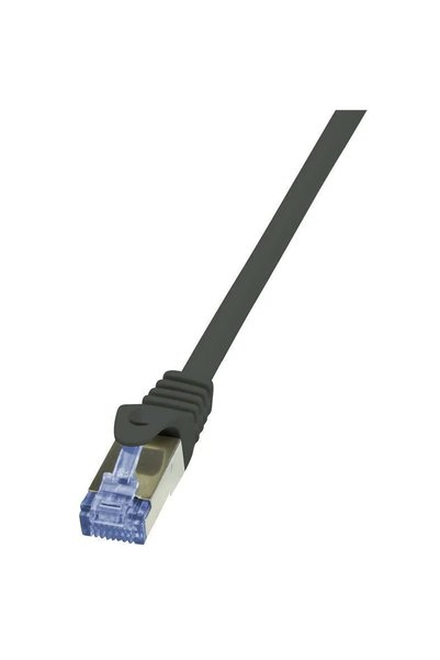 LogiLink Cablu Patchcord Logikink Cat.6A 10G S/FTP PIMF PrimeLine 0,50m negru