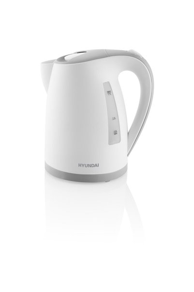 Hyundai VK107G kettle, white Power: 2200 W Capacity: 1.7 l
