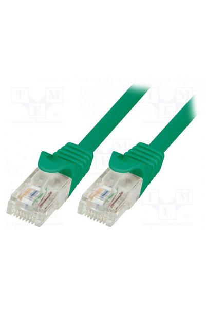 LogiLink Cablu UTP Cat.5e 0.25m Verde cp1015u