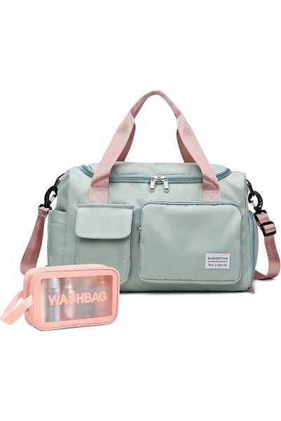 GENERAL Women's Small Sports Duffel Bag Carry On Luggage Weekender Bag with S...
