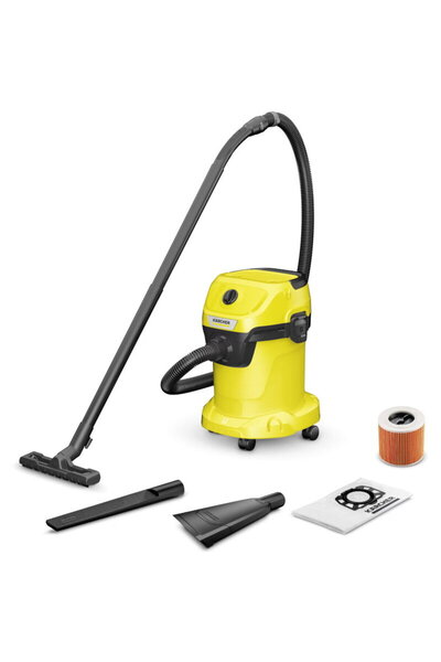 Karcher Αναρροφητήρας γενικής χρήσης Kärcher WD 3 V-17/4/35, 17 λίτρων, 1000 ...