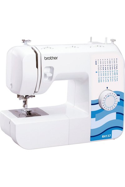 Brother Masina de cusut mecanica RH137, 37 programe, 800 cusaturi/minut, Alb-...