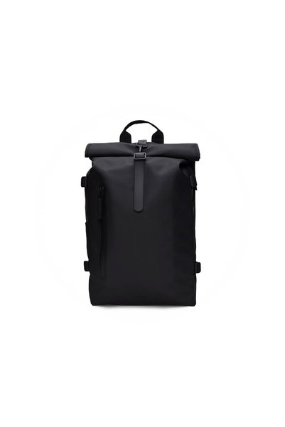 Rains ΣΑΚΙΔΙΟ ΠΛΑΤΗΣ ROLLTOP ΜΕΓΑΛΟ W3 14590-01 Μαύρο