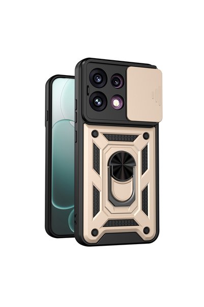 Aiyando Husa pentru Ring Armor Kickstand Tough Rugged Cover cu protectie came...